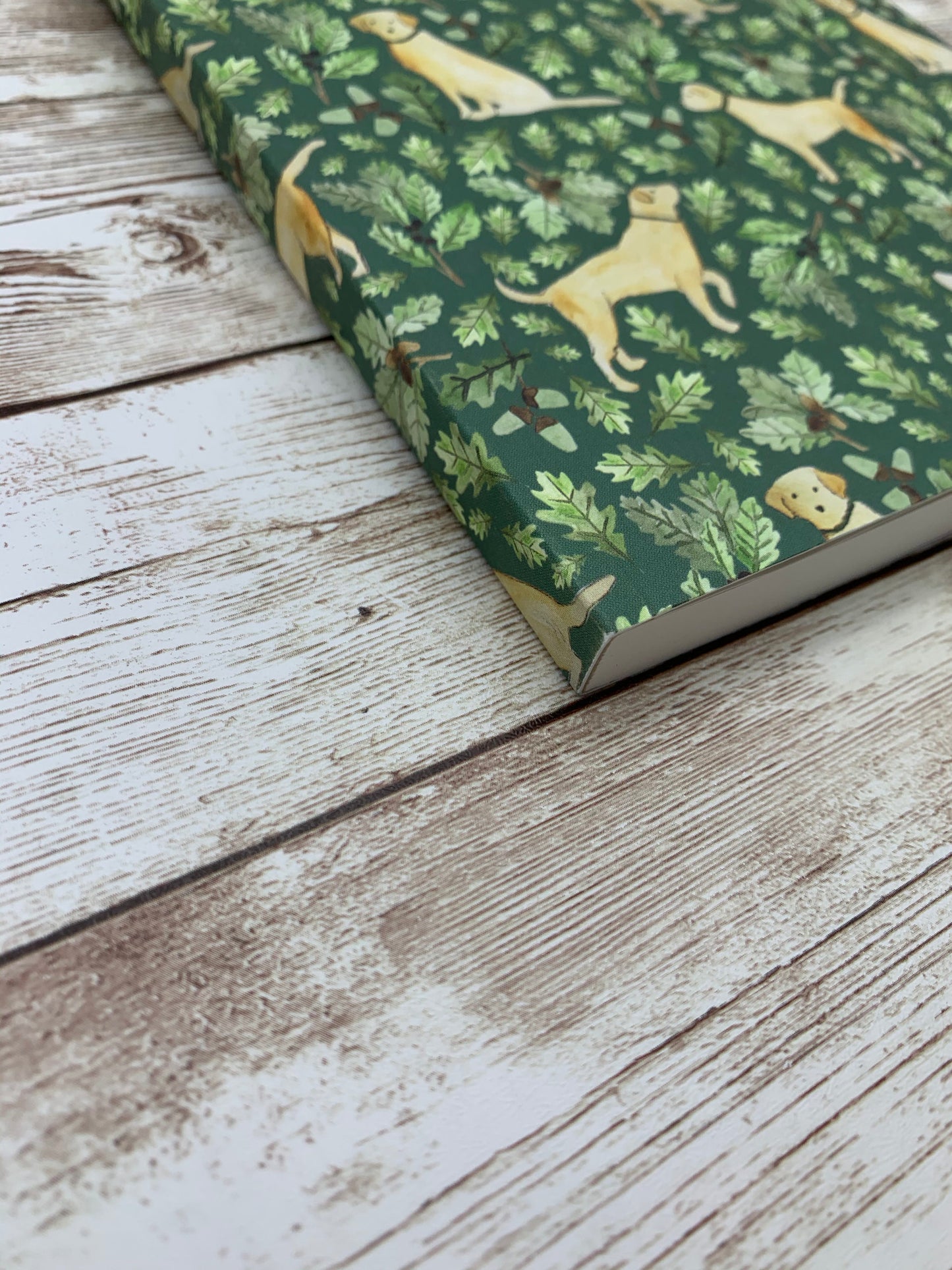Golden Labrador notebook gift set