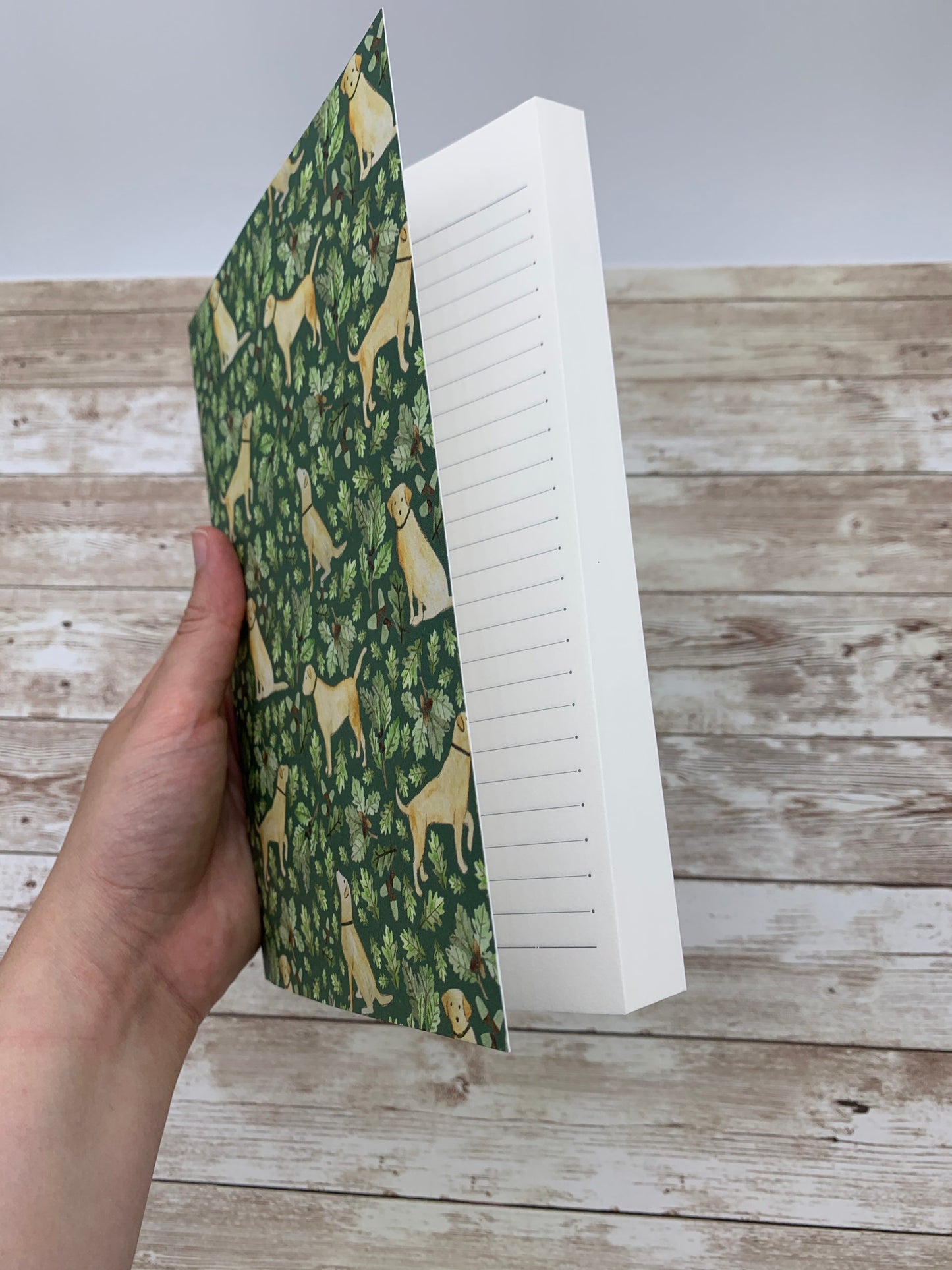 Yellow Labrador Notebook