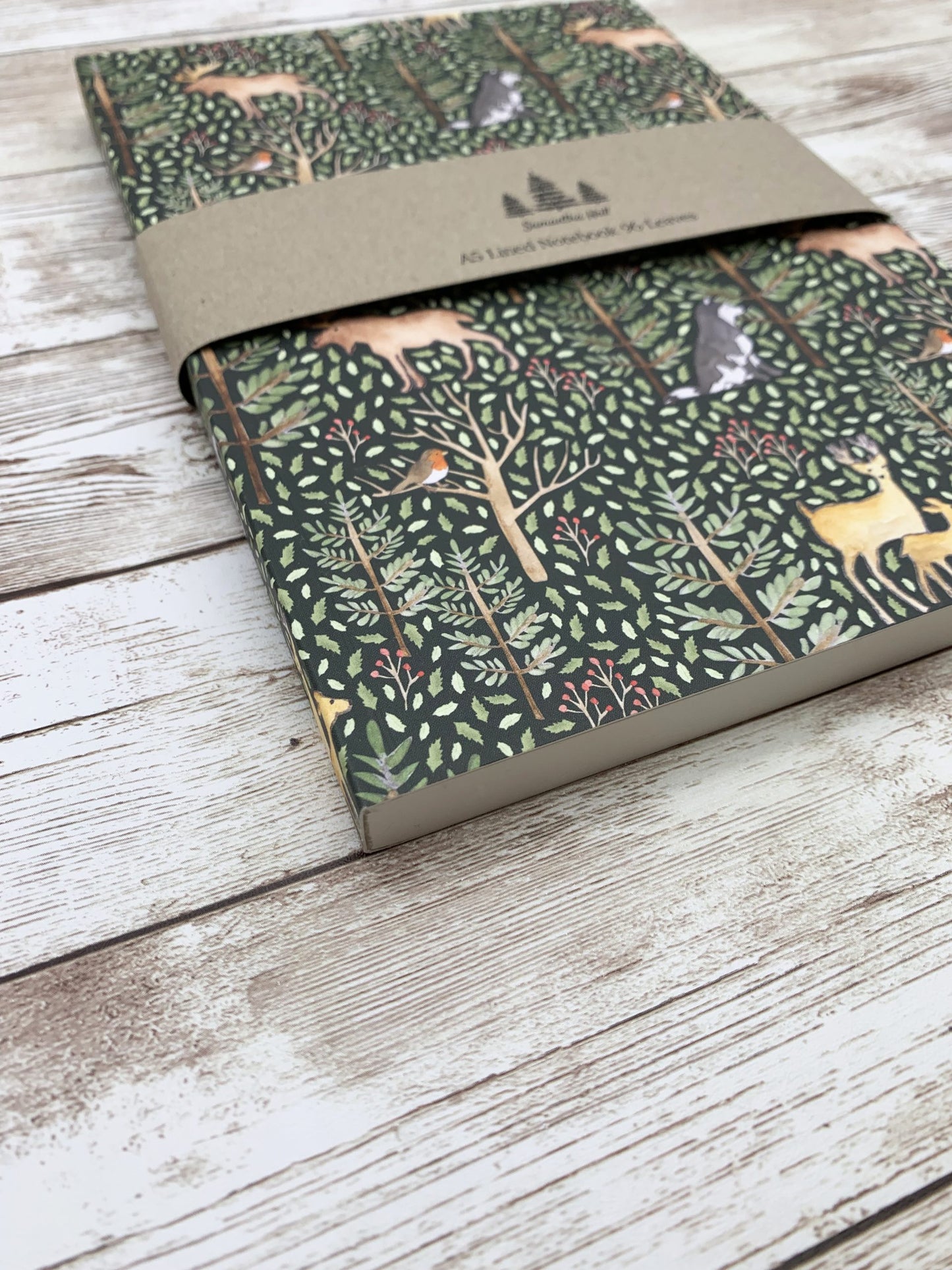 Animals of the Forest notebook gift set