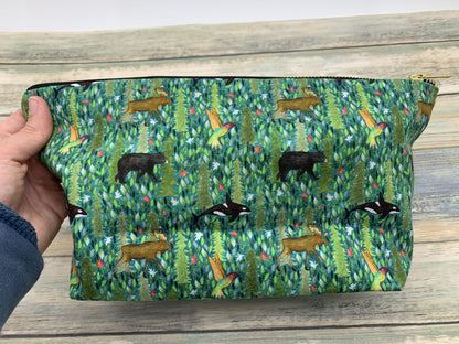 Pacific Northwest cosmetic bag