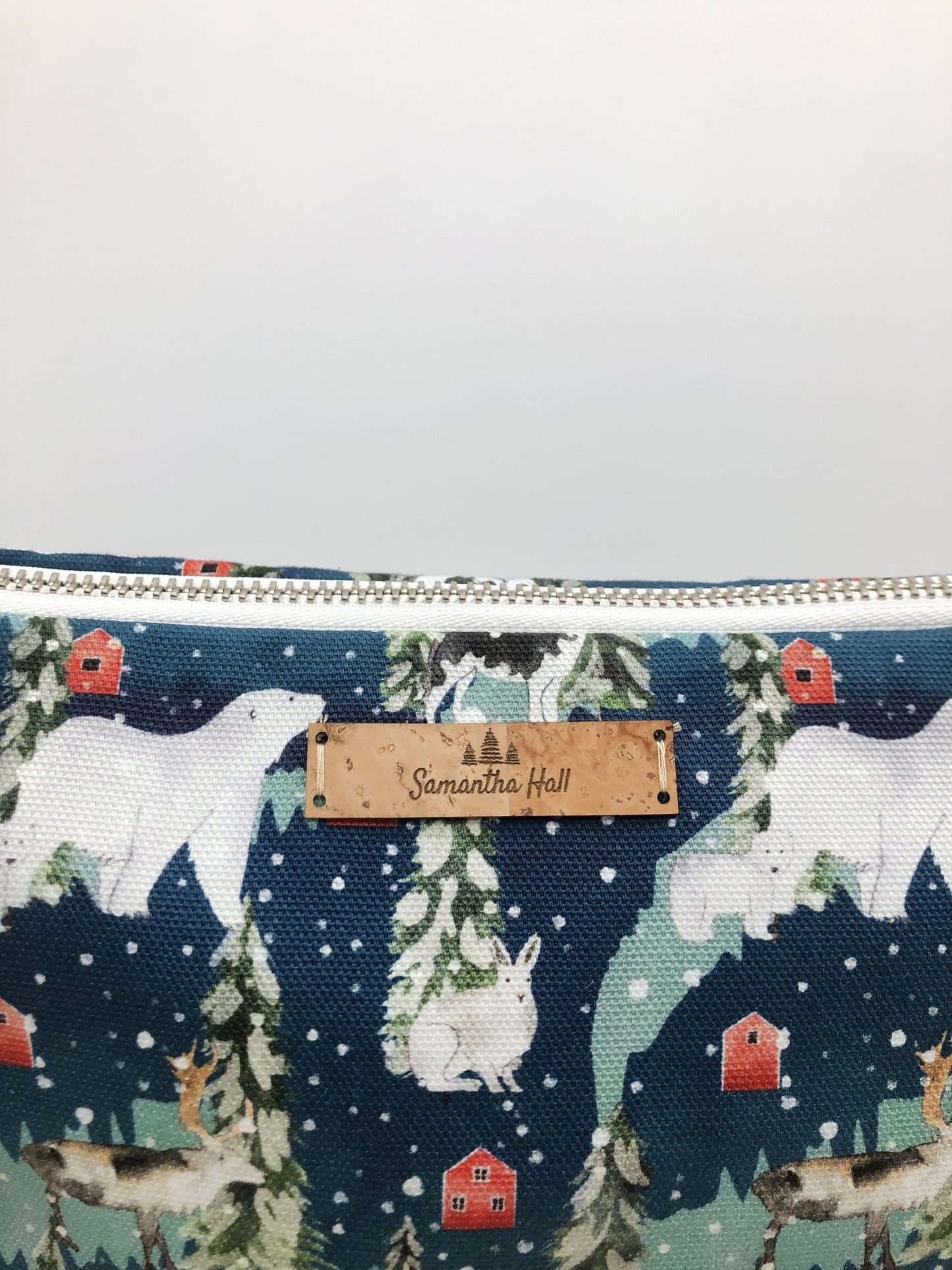 Winter Wonderland cosmetic bag