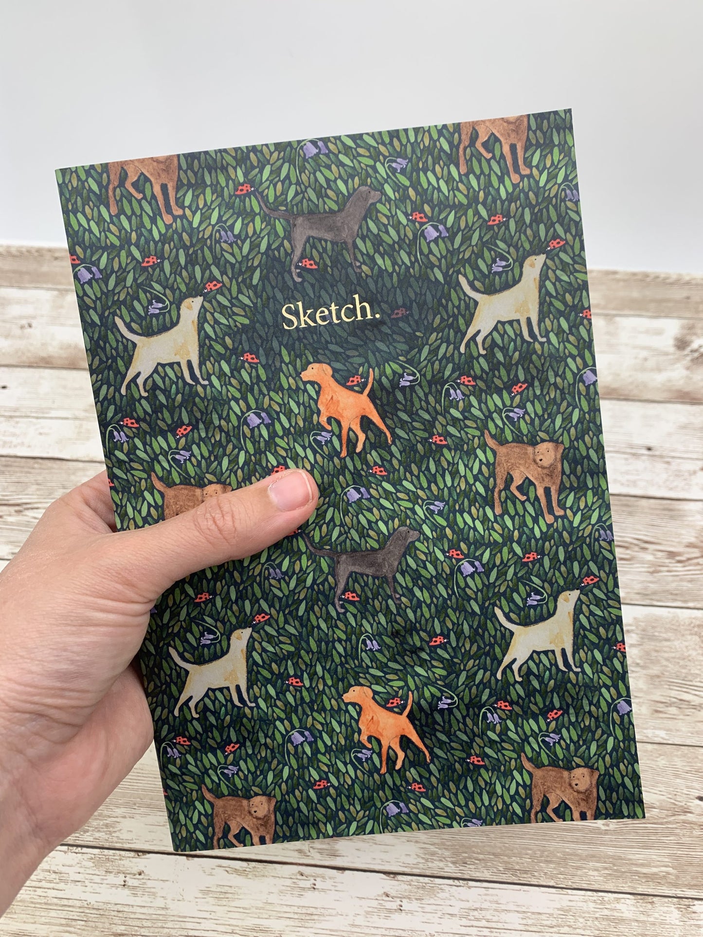 Labrador sketchbook