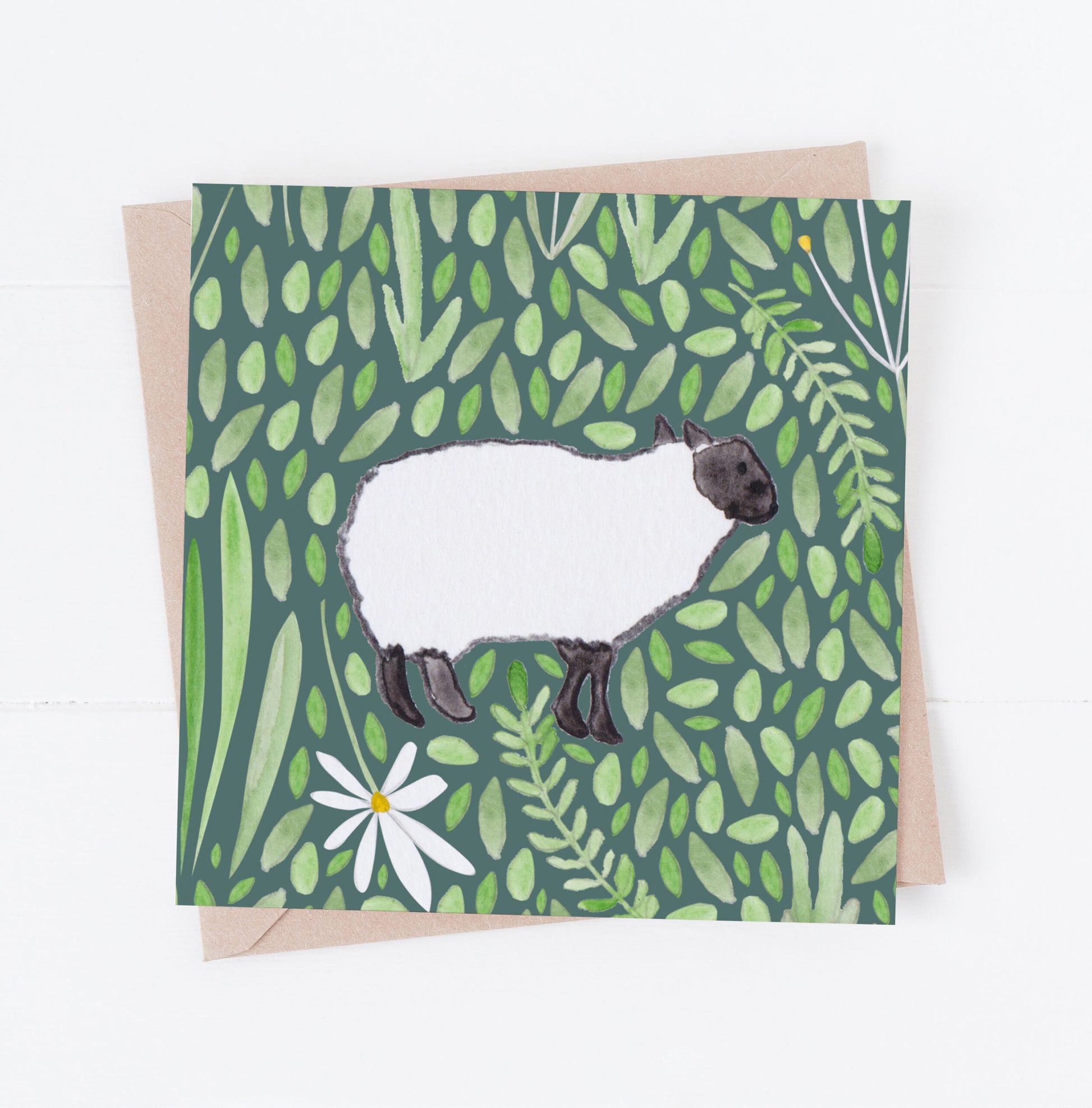 Sheep Greeting Card