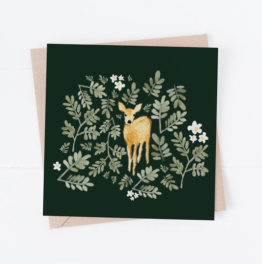 Deer Greeting Card